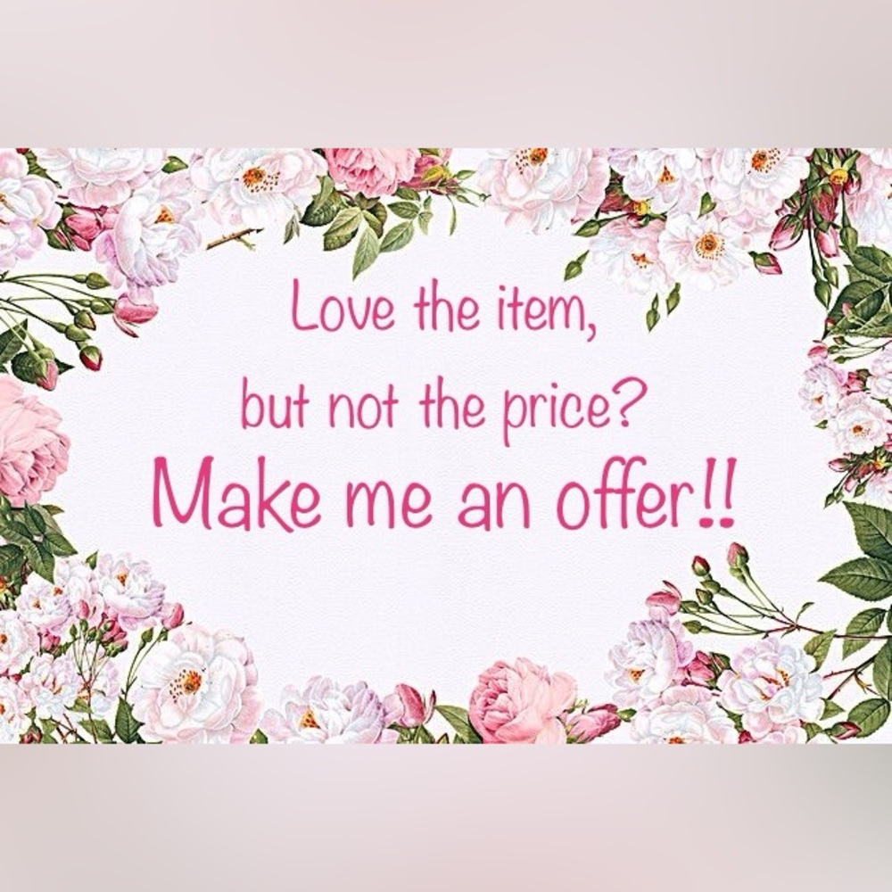 ✨Accepting all reasonable offers✨